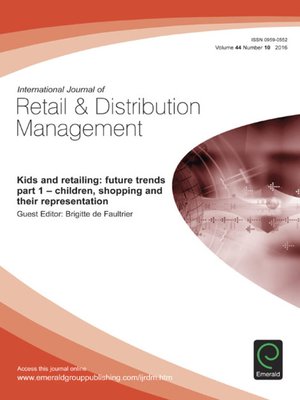 cover image of International Journal of Retail & Distribution Management, Volume 44, Number 10